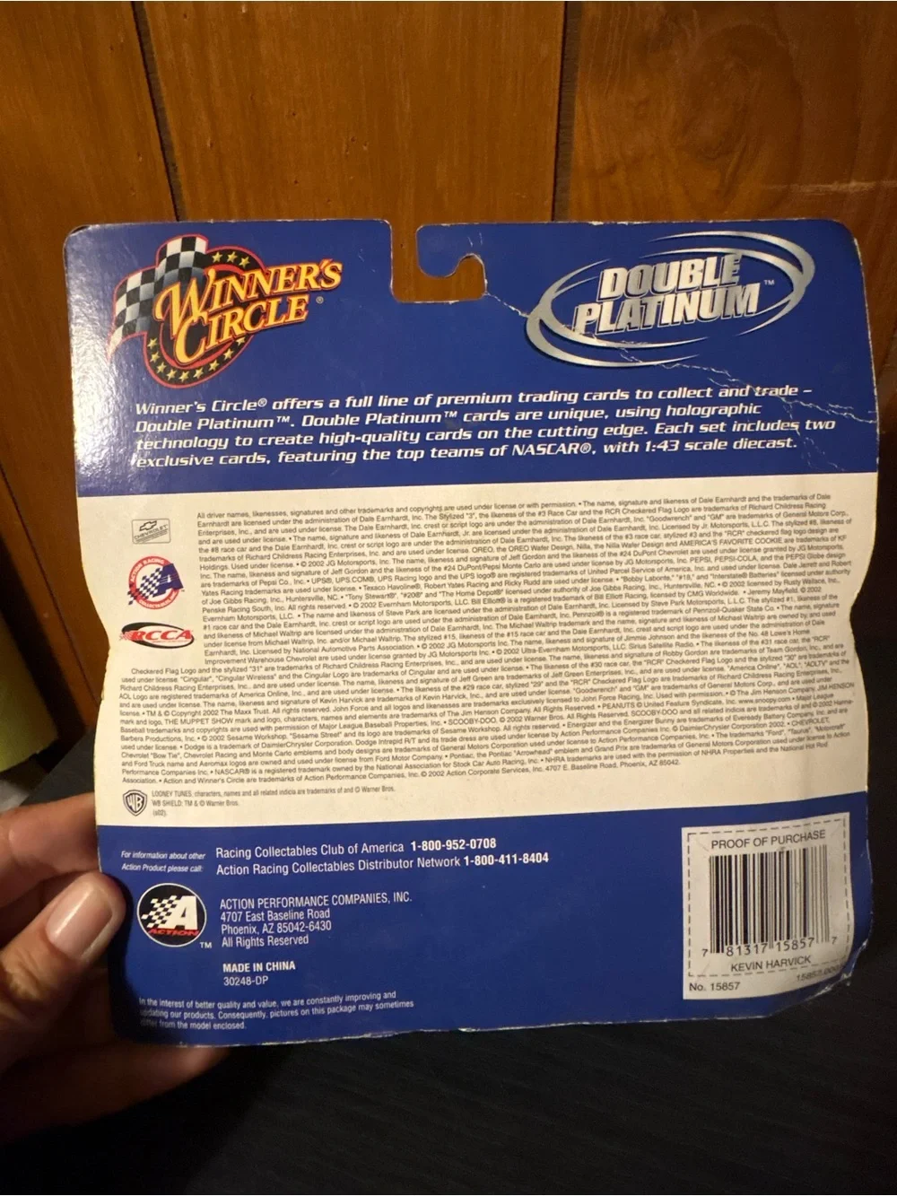 Winner's Circle Die-Cast Race Car - Goodwrench #29 (Blue)